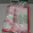 Christmas Ornament Storage Box with 128 Capacity - Waterproof Hard Plastic Organizer, Foldable Design & Dual Zipper for Holiday Balls - Portable Decoration Storage Container