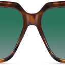 SOJOS Retro Polarized Hexagonal Aviator Sunglasses Womens Mens Trendy Rectangle UV400 Shades SJ2398