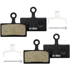 2 Pairs Brake Pads for shimano XT Br-M8000 M785 XTR M9000 M9020 M987 M988 M985 SLX M7000 M675 M666 Deore M615 RS785 R785 CX75 R515 R315 R317 R517 Alfine S700 (Resin,Semi-metallic,Sintered Metal)