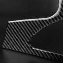 AIRSPEED Carbon Fiber Car Side Air Outlet Stickers Vent Wind Interior Decorative Trim Frame Cover Decal for Mitsubishi Lancer 2008-2015 Accessories (Black)