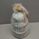 The Honest Company Diaper Cake, Diapers Baby Personal Care Plant-Based Wipes Above it All Regular Size 1 8-14 lbs, 35 Count