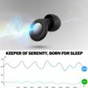 Ear Plugs for Sleeping Noise Cancelling,Comfortable Silicone Earplugs for Sleeping Hearing Protection Ear Plugs for Sleep, Focus, Noise Sensitivity (Black)