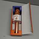 BONAOK Wireless Bluetooth Karaoke Microphone,3-in-1 Portable Handheld Karaoke Mic Speaker Machine Home Party Birthday for All Smartphones PC(Q37 Rose Gold)