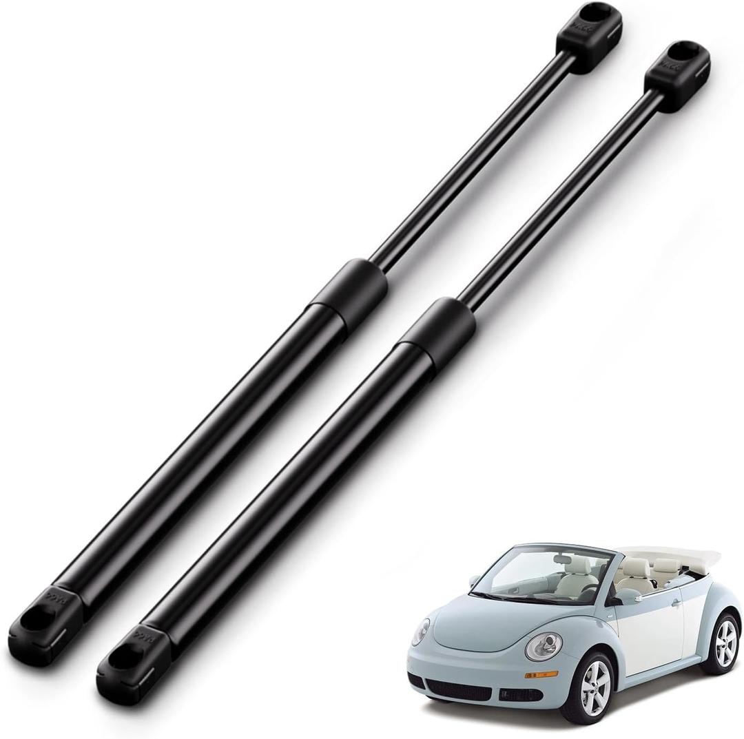 ARANA Rear Hatch Trunk Struts for 1998-2010 Volkswagen Beetle, PM3159 Shocks Lift Support Liftgate Fits Volkswagen Beetle Base/GL/GLS/GLX/S/SE/Sport(Longer than the original size), 2 Pcs