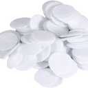 Microdermabrasions Filters, 500pcs Replacement Sponge Cotton Filter Round Filtering Pads Microdermabrasion Filters for Blackhead Removal Beauty Machine(20mm)