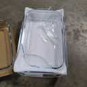 8-Piece Deep Glass Baking Dish Set with Plastic lids,Rectangular Glass Bakeware Set with Lids, Baking Pans for Lasagna, Leftovers, Cooking, Kitchen, Freezer-to-Oven and Dishwasher, Gray