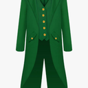 Boys Steampunk Victorian Jacket Gothic Tailcoat Costume Vintage Tuxedo Viking Renaissance Pirate Halloween Coats, Size 140