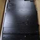 Tribesigns 78" L-Shaped Executive Desk, Extra Large Modern Office Desk with Drawers and File Cabinet, Business Furniture with Storage Shelves, Big Computer Desk for Home Office (Light Walnut + Black)