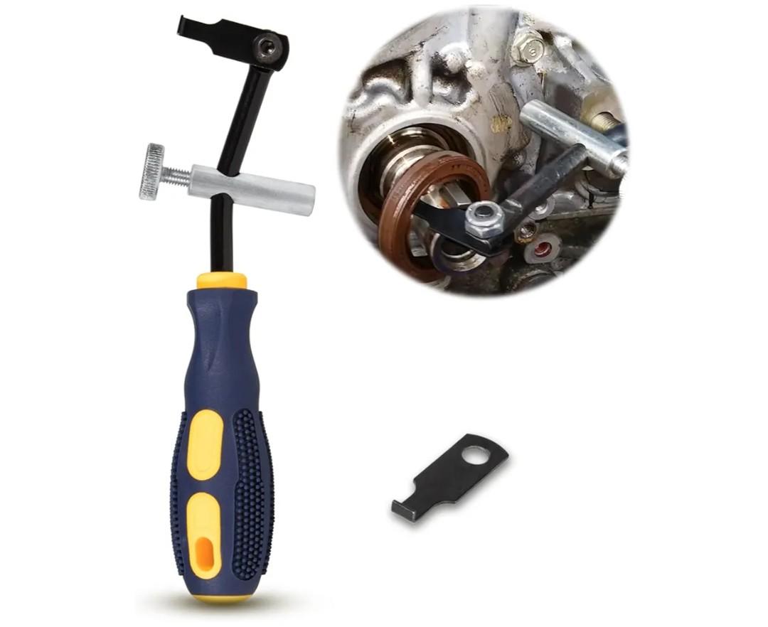 58430 Shaft Type Seal Puller with 58500 Hook for Shaft/Seals, Universal Seal Removal Tool for Camshaft and Crankshaft Seals, 56750 Blind Oil Seal Puller, Automotive Repair Tool