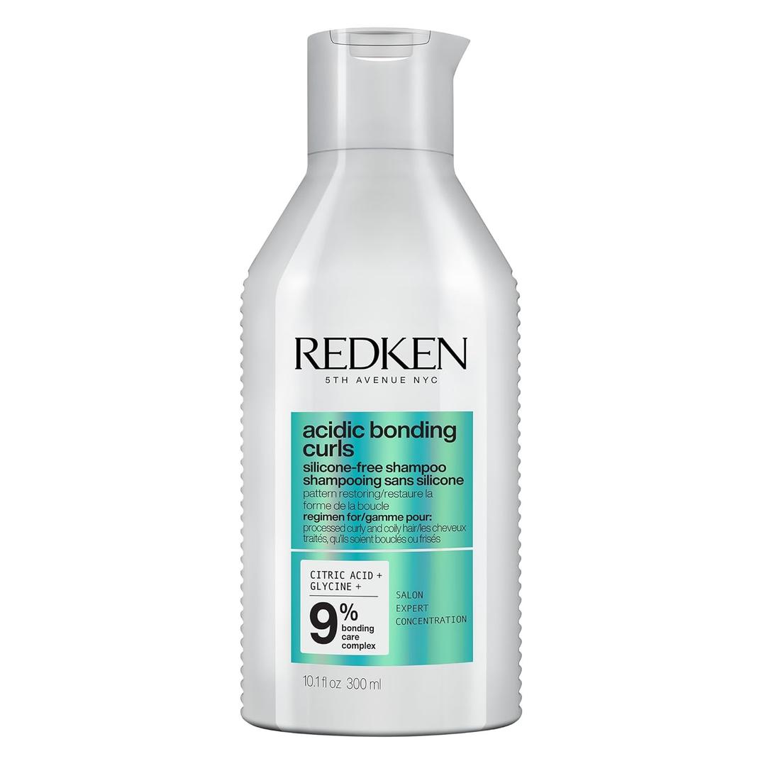 REDKEN Acidic Bonding Curls Shampoo For Curly Hair - Strengthen and Repair Damaged Curls, With Avocado Oil and Shea Butter, Sulfate-Free (10.14 Fl Oz (Pack of 1))