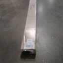 SMARTSTANDARD 12FT Double Sliding Barn Door Hardware Whole Kit (Include 12ft Double Track Kit & Pull Handle Set & Floor Guide), Smoothly and Quietly, Easy to Install, Fit 36" Wide Door Panel (J Shape)