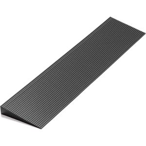 1.2 Rise Ordorless Threshold Ramp Doorway Curb Ramp 3000LBS Capacity Mobility Door Ramps for Home Steps Anti-Slip Wheel Chair Ramp for Bike, Scooter, BathroomSweeper1.2'RISE