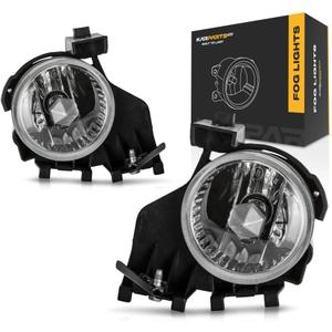 CarLights360 For 2008 09 10 2011 Subaru Impreza Fog Light Driver and Passenger Side Pair w/Bulbs SU2592114 SU2593114 | 84501FG030 84501FG020