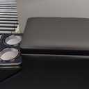 Center Console Between Seat for Minivans, SUVs, Middle Van Console, Floor Console Organizer, Storage Box with Locking