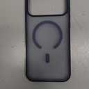 JETech Magnetic Slim Case for iPhone 17 Pro Max 6.9-Inch, Compatible with MagSafe, Ultra-Thin Lightweight Minimalist Phone Cover with Matte Finish and Full Camera Lens Protection (Black)