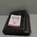 BEQHAUSE Dirt Trapper Door Mat 24" x 60", Doormat Non-Slip Entryway Rugs Washable, Dog Door Mat Stain Resistant and Absorbent Welcome Floor Mat for Front Back Door, Mud Wet Shoes & Paws, Dark Grey