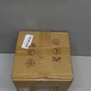 Battery Operated Black Faux-Wood Industrial Wall Sconce Set of Two, Easy to Install Not Wires, Remote Control Dimmable LED Light Bulb, Dimmable Wall Lamp Fixtures for Indoor Bedroom Farmhouse Gallery