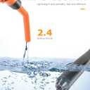 SCUARI Fuel Transfer Pump,Gas Siphon,Portable Power Battery Pumps,2.4 GPM Electric Battery Powered Water Pumps with Adjustable Flow Control,Used for Transporting Gases,Light Oils,Kerosene,Diesel