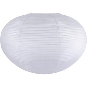 White Paper Lanterns, Noguchi Paper Lantern Lamp, 20.87" Large Hanging Paper Lantern, Chinese/Japanese Rice Paper Lantern Pendant Light for Home Decor Ceiling Lampshade(1 Pack)