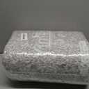 Yimobra Luxury Bathroom Rugs, Fluffy Bath Mats, Non Slip, Water Absorbent Microfiber, Machine Washable, Plush Runner Shower Rug, Thick Mat for Bathroom Floor/Tub, 56"x 24", Light Gray and Black Gray