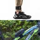 Trilancer Elastic Cinch Straps with Anti-Slip Strips, 14 "x 2" (6 Pack) Multipurpose Hook and Loop Bundling Straps for Hose, Cords, Bike, Luggage, Camping, Yoga Mats