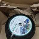 Marathon 02310 Pneumatic Air Filled Hand Truck and All-Purpose Tires on Wheels-4.10/3.50-4 Inch, 2.25" Offset Hub, 5/8" Bearings Fits Various Types of Utility Equipment, 2 Pack
