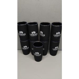 16 oz Tumblers Bulk, 9 pcs Stainless Steel Tumbler Set without Lid