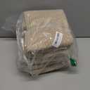 MiniArk Small Organizing Baskets for Cubes Shelf, 9.7x9.7x7.1 Inch Rope Woven Storage Bins for Nursery Shelves Storage, Cute Toy Basket, Square 3 Packs Mixed Brown