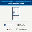 GE RPWFE Refrigerator Water Filter, Genuine Replacement Filter, Certified to Reduce Lead, Sulfur, and 50+ Other Impurities, Replace Every 6 Months for Best Results, Pack of 1