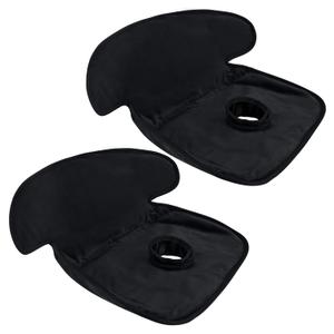 INFANZIA Dry Seat, Car Seat Protector Waterproof Carseat Liner Potty Training Toddlers, Baby and Infants, Piddle Pad for Carseats Strollers (Black, 2 Packs