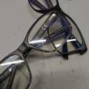 JJWELL 3 Pack Reading Glasses for Men Blue Light Blocking with Spring Hinge, Anti Eyestrain/Dryness/UV Large Wide Square Readers for Men, Two Tone Computer Reader Glasses Eyeglass(3.0 Strength) (3 Mixed Color(blue White Orange))