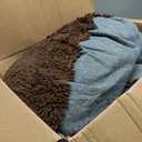Muddy Mat Cloud K-9 Bed for Dogs & Cats, Soft & Relaxing Donut Dog Bed, Chenille Material, Removable Cover, Washable & Dryer SafeBrown Large(40'x40')