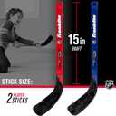 Franklin Sports NHL Flex Play Hockey Sticks and Ball Set - 2 Players