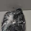 Sling Bag Crossbody Backpack - 2 in 1 Leather Cross Body Bag Fanny Pack with 2 Removable Straps (Big Black)