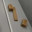 SKYPLUS LIVING Nordic Style White Single Curtain Rod Set with Decorative Finials, 36-72 inch, Standard Single Drapery Rod for 1 Pack, 1 Inch diameter, Adjustable Length (36-72'', White)