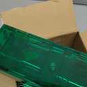 Humane Mouse Trap Pack of 4, Live Mouse Traps Catch and Release for Indoors & Outdoors, Pet & Child Safe, 6.69" Reusable Plastic Mouse Cage with Spring Door, Cleaning Brush Included, Green