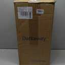 Darkaway Outdoor Pendant Light Fixture Lantern, Large 20inch Hanging Porch Light with Glass Aluminum Outdoor Pendant Lights for Porch, Patio, Entryway (Large, White) (Large 1 Pack, White)