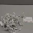 JMEXSUSS 33ft 100 LED White Christmas Lights, 8 Modes Connectable Clear Wire Twinkle Fairy String Lights Indoor, Plug-in Christmas String Lights Outdoor Waterproof for Christmas Wedding Party Tree