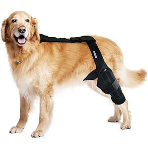 MerryMilo Dog Knee Brace for Torn Acl Hind Leg, Dog Leg Brace for Osteoarthritis, Cruciate Ligament Injury or Recovery After Dog Acl Brace for Back Leg, (Size: XL)