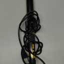 Lanvier 1 Inch Extra Long Hair Curling Iron with Ceramic Tourmaline Barrel, Professional Hair Curler up to 450F with Dual Voltage for Worldwild Use, Hair Waving Style Tool for Girls&WomenBlack