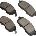 BOSCH BE815H Blue Ceramic Disc Brake Pad Set with Hardware - Compatible with Select Infiniti G20, G35, I30; Nissan 350Z, Altima, Cube, Maxima, Sentra; Suzuki SX4; FRONT