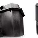 Red Lion 1/3 HP 3200 GPH Sump Pump System with Oatey 1.5 in. NPT ABS In-Line Vent, Black