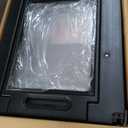 Clear Acrylic Dog Playpen Indoor Pet Pen, 24" H, Black, 10 Panels
