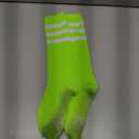 NEON NATION Unisex Knee High Team Tube Socks with Various Colored Stripes- Lightweight and Breathable (One Size)