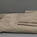 MR&HM Silky Cooling Duvet Cover Queen Size for Hot Sleepers 90"x90", Breathable & Moisture-Wicking Comforter Cover, 3 Pieces Ultra-Soft Bedding Duvet Cover Set with Zipper Closure (Beige)