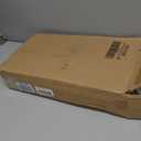 Water Hyacinth Storage Baskets Set of 4 - Foldable Seagrass Organizers with Chalk Labels,10.8x9x4.9 Inch,Rectangular Woven Pantry Bin for Shelves