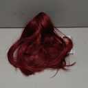 Burgundy Bob Wig With Bangs Short Dark Red Bob Wigs For Women Wine Red Straight Bob Bangs Wig 10 Inch Heat Resistant Synthetic Hair Natural Looking For Daily