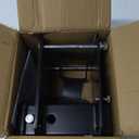 Hitch Receiver 2 inch Adapter Receiver Fits for 4 x 4 inches RV Bumper Square Bumper Beam Level Trailer Towing Purpose (Upgrade Include Cover)