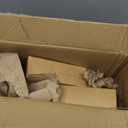 efluky Ironing Board Hanger with Removable Hooks, Ironing Board Holder Wall Mount for T/Y Type, 12.59" L x 5.9" W x 2.36" H, Black