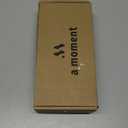 a moment Fall Rust Orange Reversible Pillow Covers 2 Pack - Farmhouse Chenille Throw Pillows, Neutral Textured Decorative Throw Pillow Covers with Border for Couch Sofa Bed (12x20 Inch, No Insert)